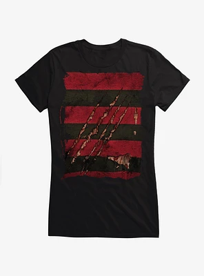 A Nightmare On Elm Street Freddy Cosplay Girls T-Shirt