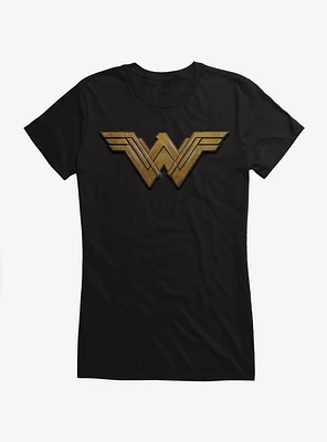 DC Comics Wonder Woman Logo Cosplay Girls T-Shirt