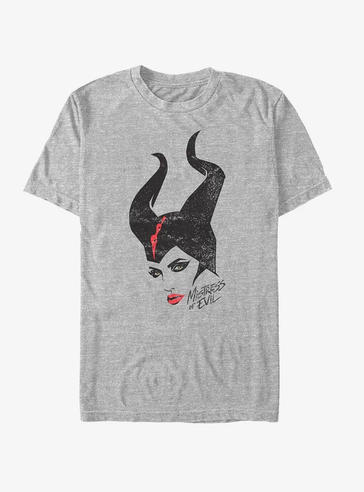 Disney Maleficent: Mistress Of Evil Red Lipstick T-Shirt