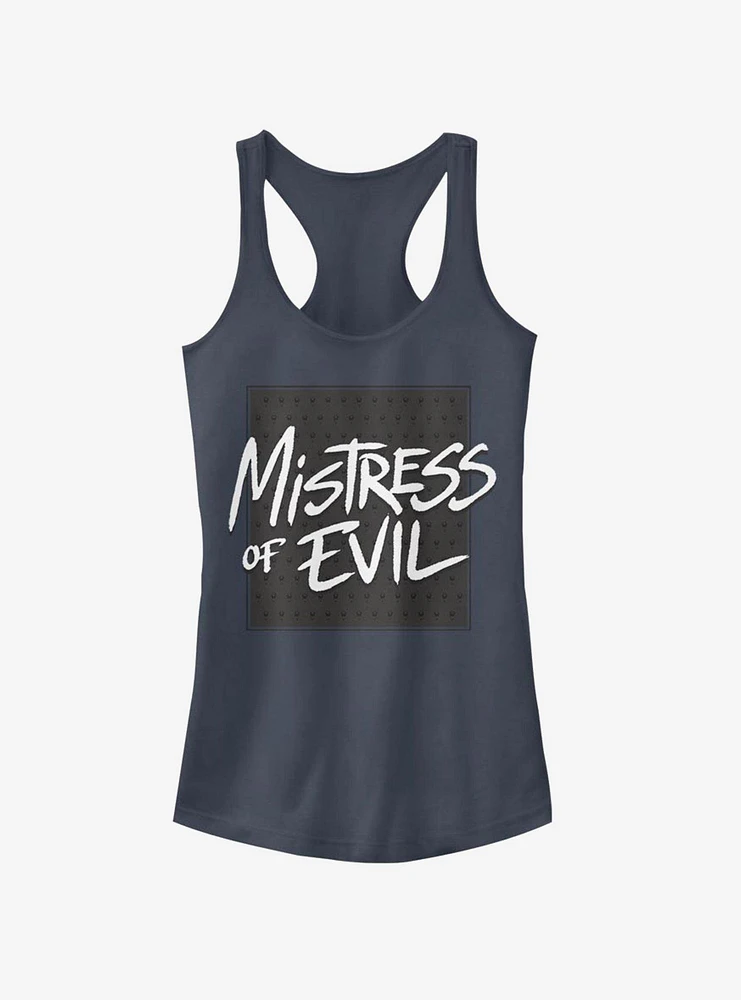 Disney Maleficent: Mistress Of Evil Bold Text Girls Tank