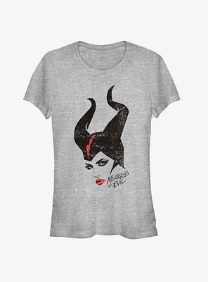 Disney Maleficent: Mistress Of Evil Red Lipstick Girls T-Shirt