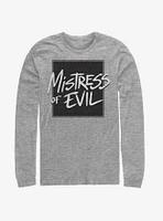 Disney Maleficent: Mistress Of Evil Bold Text Long-Sleeve T-Shirt