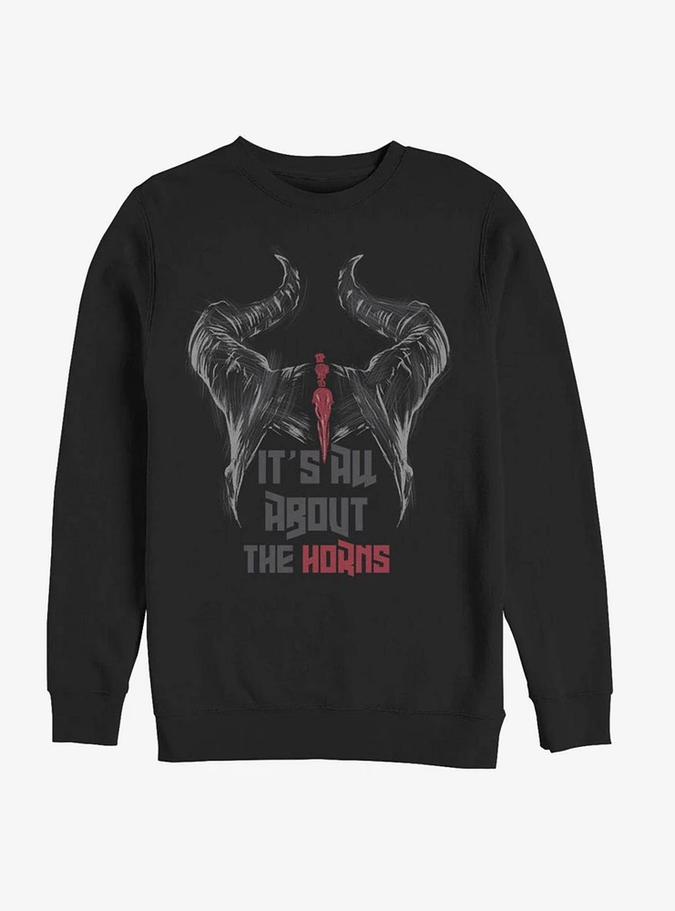 Disney Maleficent: Mistress Of Evil It's All About The Horns Sweatshirt