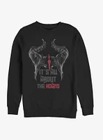 Disney Maleficent: Mistress Of Evil It's All About The Horns Sweatshirt