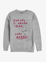 Disney Maleficent: Mistress Of Evil Curses Never End They Break Sweatshirt