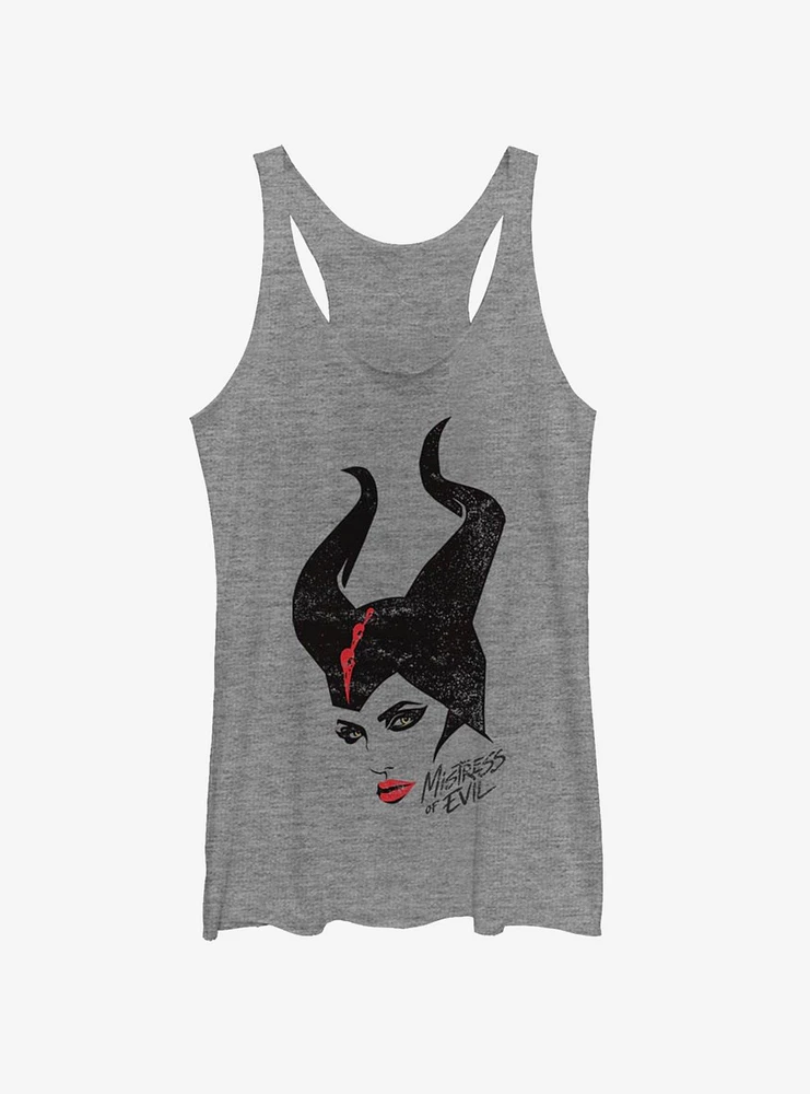 Disney Maleficent: Mistress Of Evil Red Lipstick Girls Tank