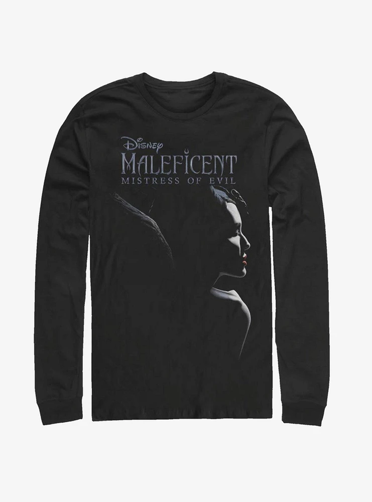 Disney Maleficent: Mistress Of Evil Smirk Long-Sleeve T-Shirt