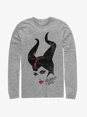 Disney Maleficent: Mistress Of Evil Red Lipstick Long-Sleeve T-Shirt