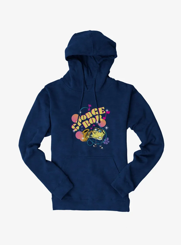 SpongeBob SquarePants Saxophone Playin' Sponge Hoodie