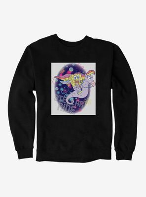SpongeBob SquarePants Stellar Ride Seahorse Sweatshirt