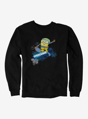 SpongeBob SquarePants Sports Snowboard Tricks Sweatshirt