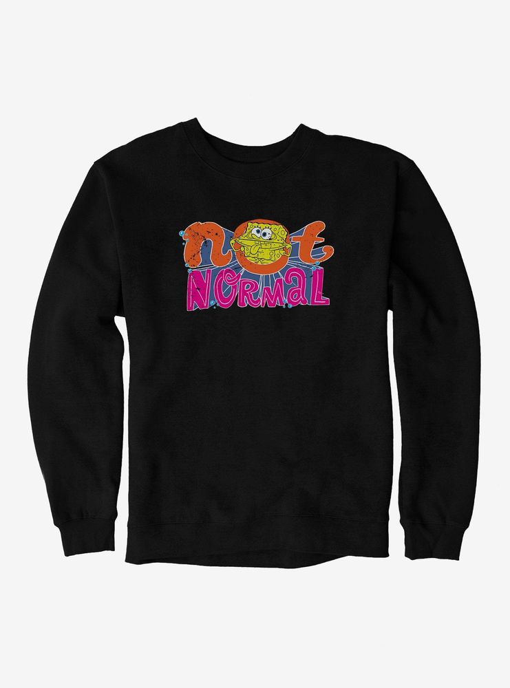 SpongeBob SquarePants Not Normal Sponge Sweatshirt