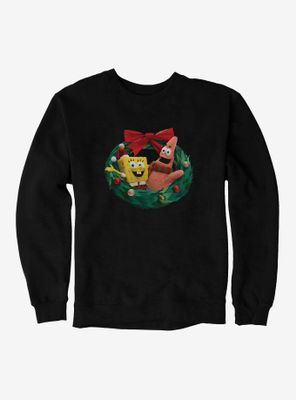 SpongeBob SquarePants Christmas Wreath Sweatshirt