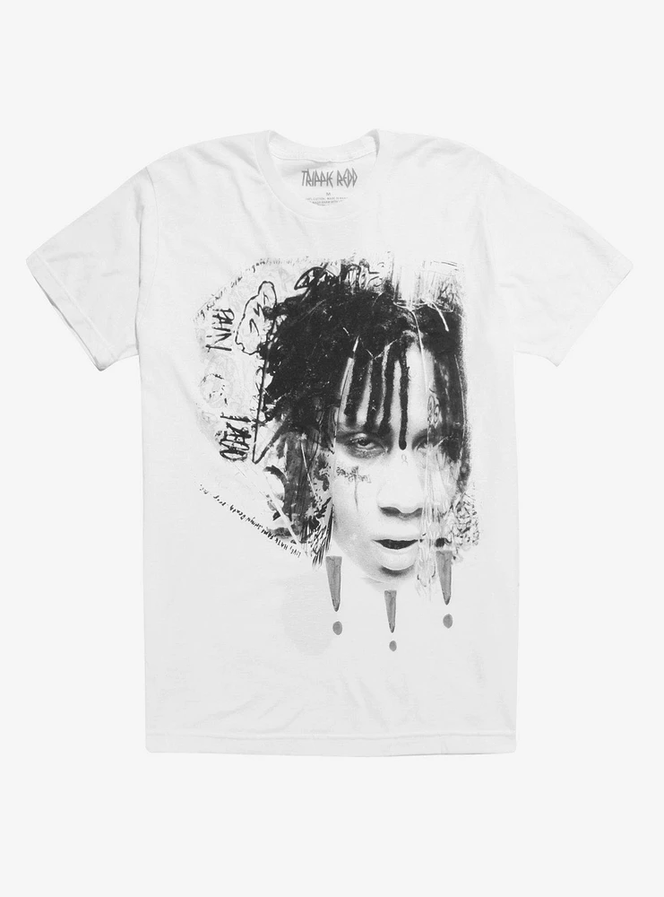 Trippie Redd Black & White Sketch T-Shirt