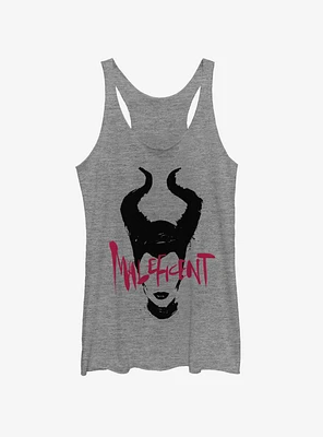 Disney Maleficent: Mistress Of Evil Paint Silhouette Girls Tank