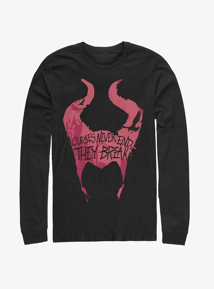 Disney Maleficent: Mistress Of Evil Curses Break Long-Sleeve T-Shirt