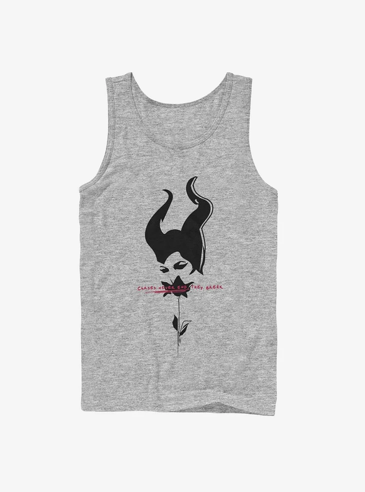 Disney Maleficent: Mistress Of Evil Black Rose Tank