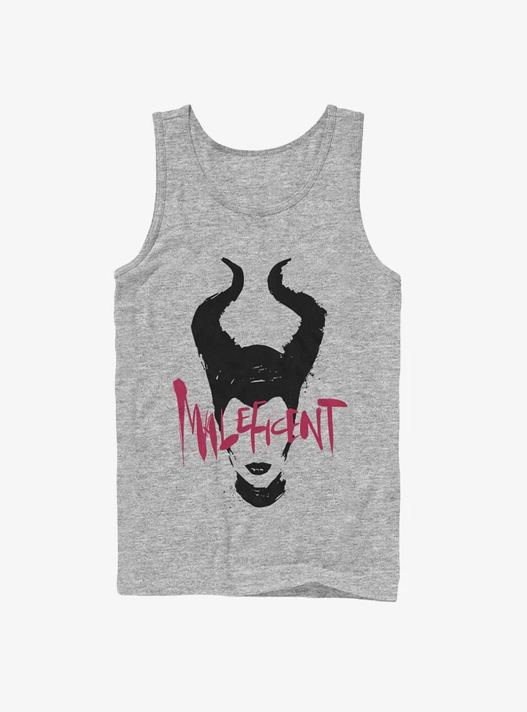 Disney Maleficent: Mistress Of Evil Paint Silhouette Tank