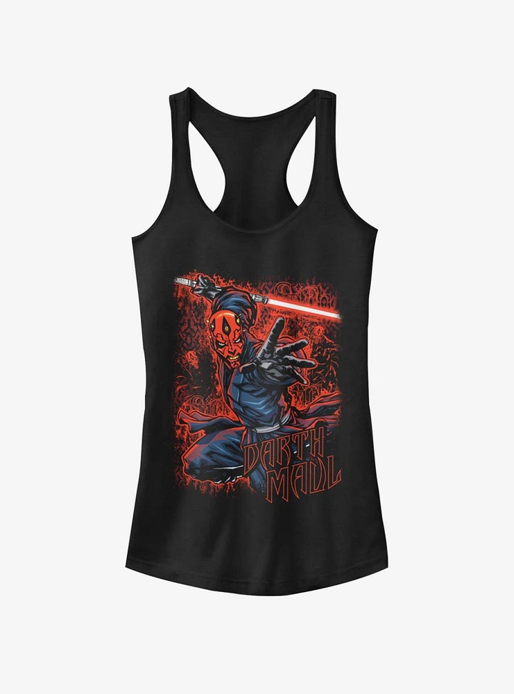 Star Wars Darth Maul Awesome Girls Tank