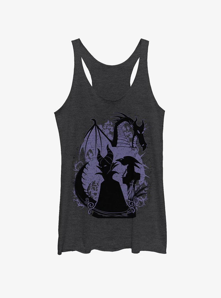 Disney Villains Maleficent Bone Heart Girls Tank