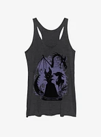 Disney Villains Maleficent Bone Heart Girls Tank