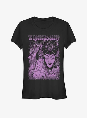 Disney Villains Maleficent Ageless Sleep Girls T-Shirt