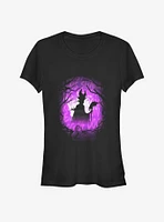 Disney Villains Maleficent Looming Doom Girls T-Shirt