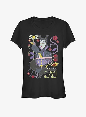 Disney Villains Maleficent Dual Girls T-Shirt