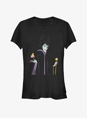 Disney Villains Maleficent Minimal Girls T-Shirt