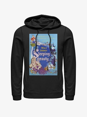 Disney Villains Maleficent Blue Sleeping Beauty Poster Hoodie