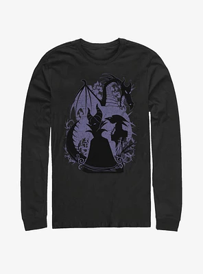 Disney Villains Maleficent Bone Heart Long-Sleeve T-Shirt