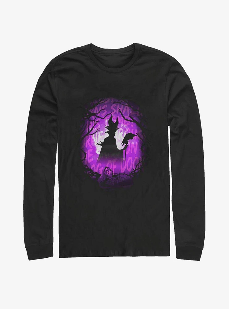 Disney Villains Maleficent Looming Doom Long-Sleeve T-Shirt