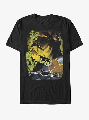 Disney Villains Maleficent Sleeping Poster T-Shirt