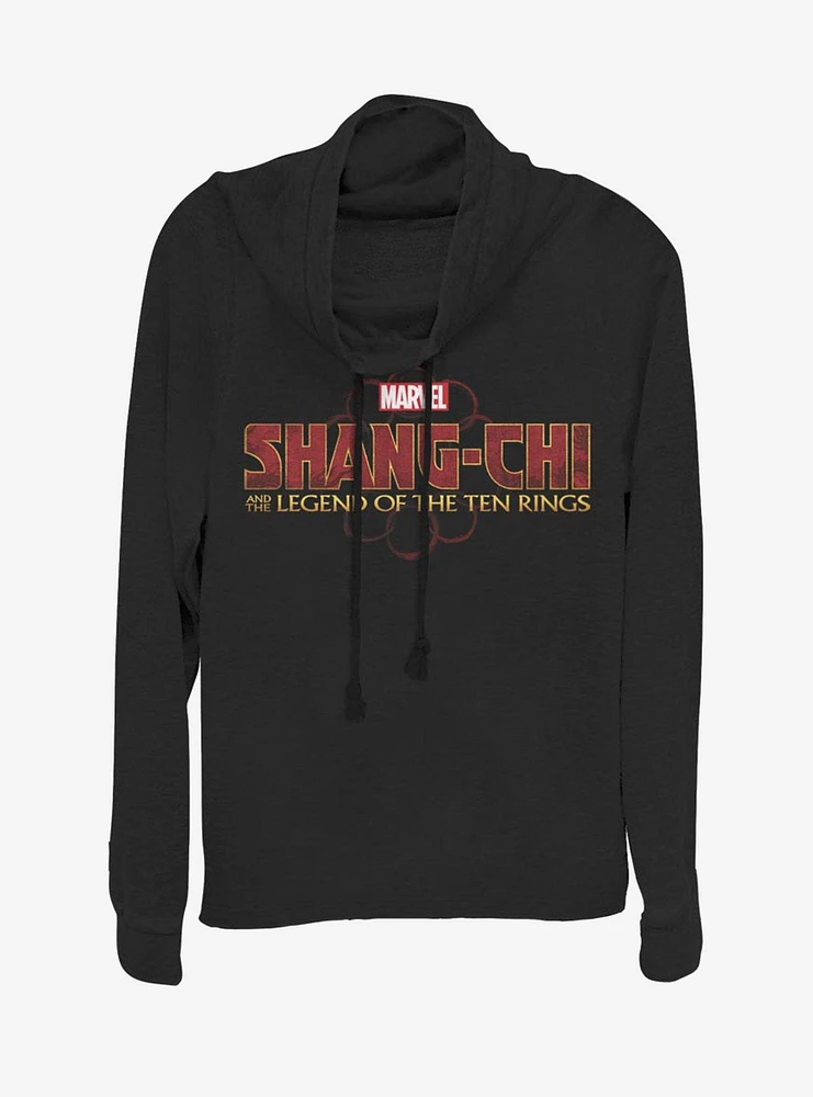 Marvel Shang-Chi And The Legend Of Ten Rings Cowl Neck Long-Sleeve Girls Top