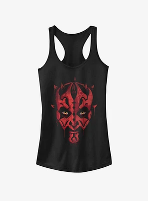 Star Wars Darth Maul Emerges Girls Tank Top