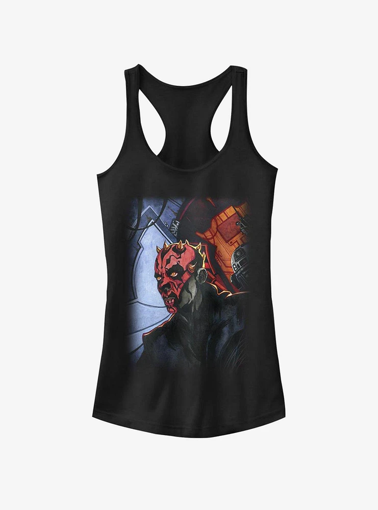 Star Wars Darth Maul Returns Girls Tank Top