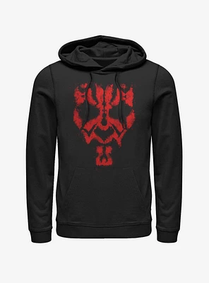 Star Wars Darth Maul Grunge Hoodie