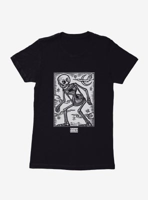 BL Creators: Brian Reedy Skeleton Hourglass Womens T-Shirt