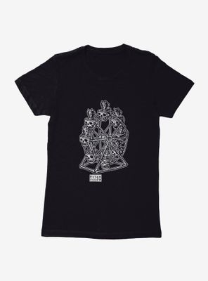 BL Creators: Brian Reedy Skull Devil Wheel Womens T-Shirt