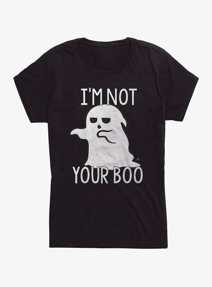 Not Your Boo Ghost Girls T-Shirt
