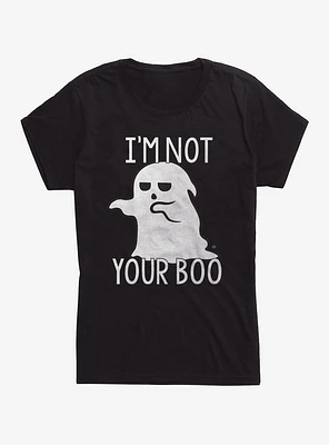 Not Your Boo Ghost Girls T-Shirt