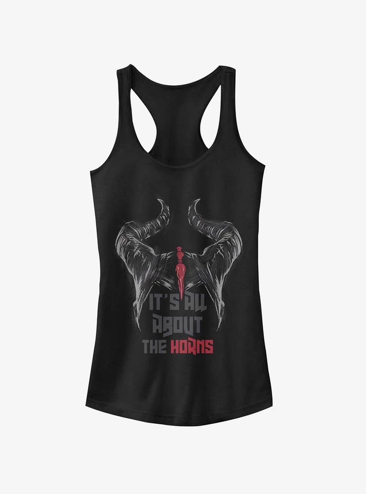 Disney Maleficent: Mistress Of Evil It's All About The Horns Girls Tank