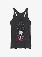 Disney Maleficent: Mistress Of Evil Red Lips Girls Tank