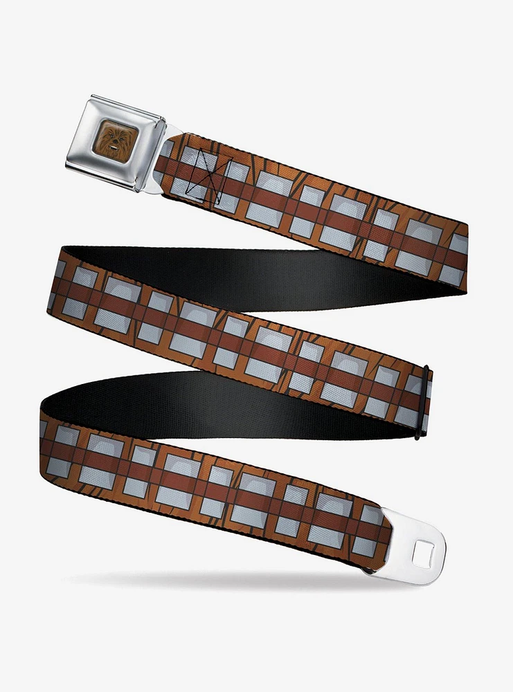 Buckle-Down Star Wars Chewbacca Bandolier Bounding Seatbelt Belt