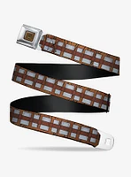 Buckle-Down Star Wars Chewbacca Bandolier Bounding Seatbelt Belt