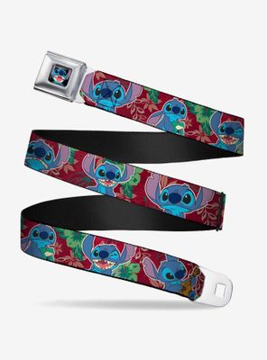 Disney Lilo & Stitch - Stitch 6 Expressions Tropical Seatbelt Belt