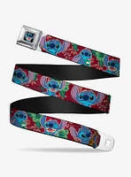 Disney Lilo & Stitch - Stitch 6 Expressions Tropical Seatbelt Belt