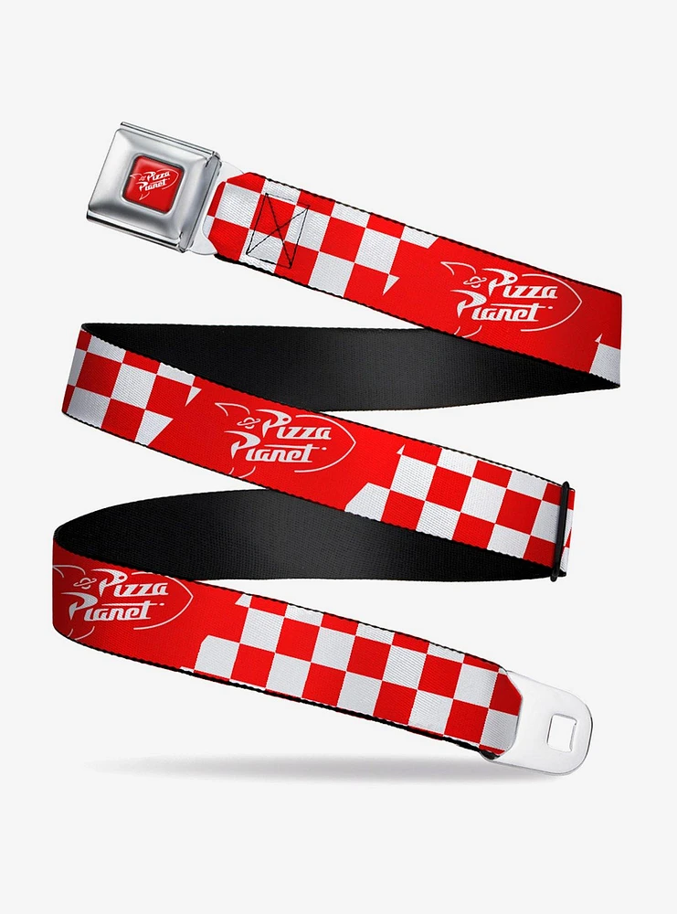 Disney Pixar Toy Story Pizza Planet Logo Seatbelt Belt
