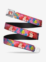 Disney The Little Mermaid Ariel Flounder And Fish Trio Seatbelt Belt