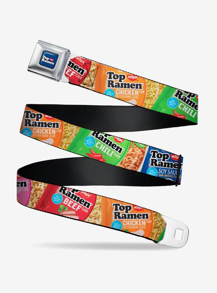 Maruchan Top Ramen Vivid Flavor Packages Seatbelt Belt